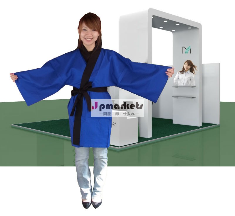 日本法被で着用するのがディスプレイ展問屋・仕入れ・卸・卸売り