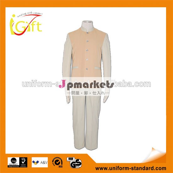 2014年熱い販売のファッション半袖安いハウスキーピングのスタッフの制服( cl001)問屋・仕入れ・卸・卸売り