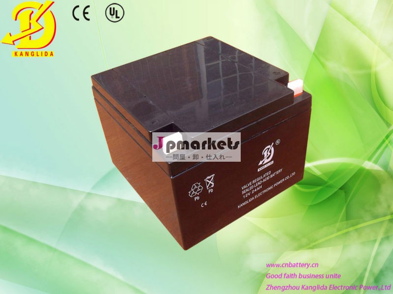 再充電可能なsla12v24ahカルシウムプレートbattery/太陽ゲル電池問屋・仕入れ・卸・卸売り