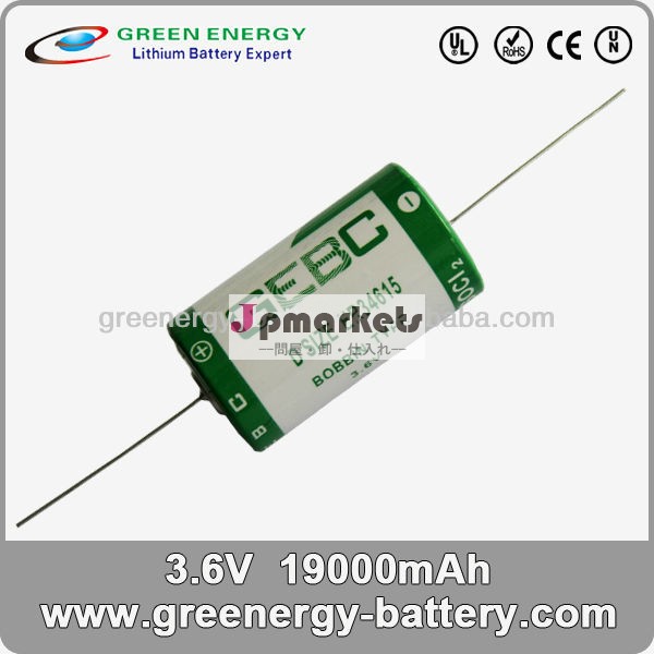 3.6V19Ah DサイズER34615リチウムチオニルバッテリー問屋・仕入れ・卸・卸売り