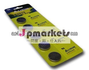 Ul/3vリチウム電池ce認定品cr2032のボタン/cr2032電池問屋・仕入れ・卸・卸売り