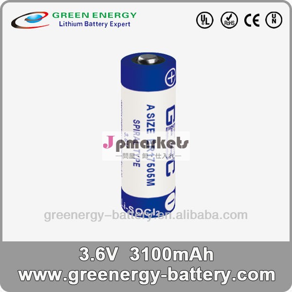 遠隔操作用のやかんer17505M3100mah3.6Vのリチウム電池問屋・仕入れ・卸・卸売り