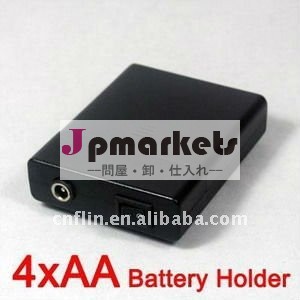 新しい4xaa電池ホルダーボックスケース6vdcw/スイッチクリップ問屋・仕入れ・卸・卸売り