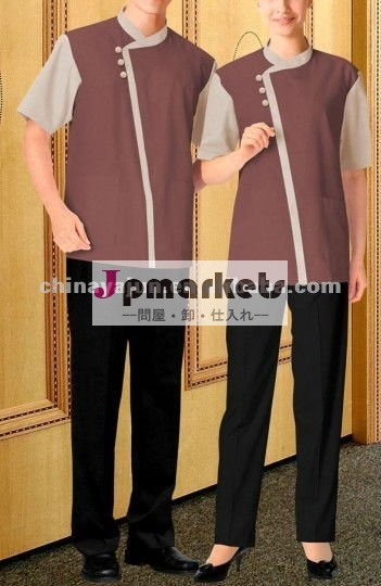 受信の方法レストランの平常服のホテルのユニフォームはホテルのユニフォームを設計した問屋・仕入れ・卸・卸売り
