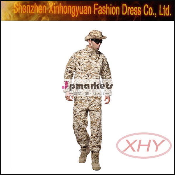 私達の軍隊usmcデジタル砂漠迷彩bdu/acuユニフォームセット問屋・仕入れ・卸・卸売り