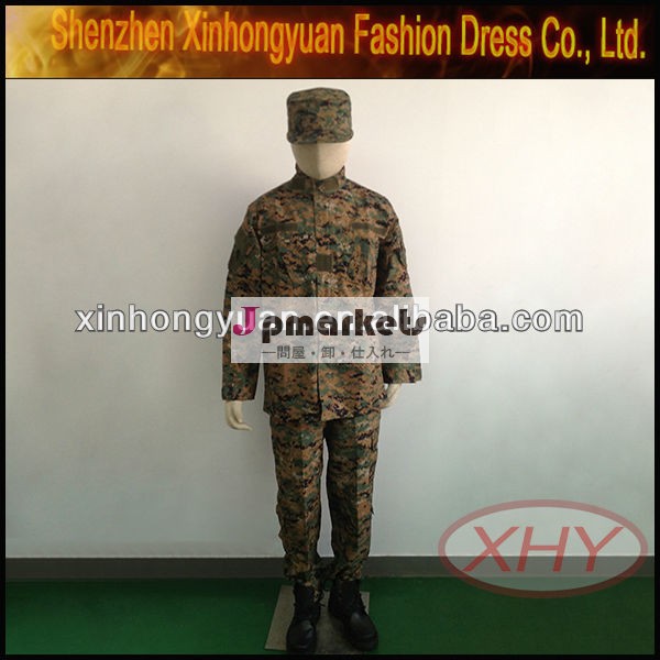 新しいデザイン2013綿３５％ポリエステル６５％陸軍の制服問屋・仕入れ・卸・卸売り