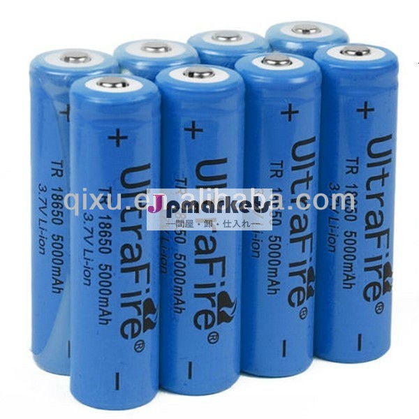 Ultrafire186503.7vリチウムイオン電池5000mahの18650li-ionリチャージャブルバッテリー問屋・仕入れ・卸・卸売り