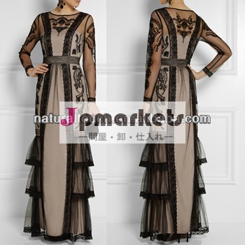 ファッション2014年美しいマキシドレス、 エレガントなイブニングドレス( ntf04081)問屋・仕入れ・卸・卸売り