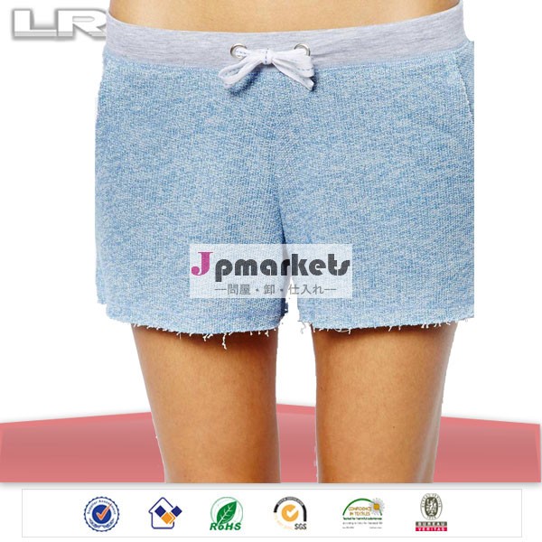 女の子の夜の短い青オンブル汗コットンスリープパンツ問屋・仕入れ・卸・卸売り