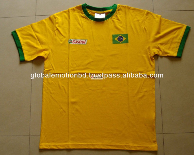 サッカーファンの安いt- シャツ、 卸売国チームサッカーサッカーt- シャツのための2014年ワールドカップ問屋・仕入れ・卸・卸売り