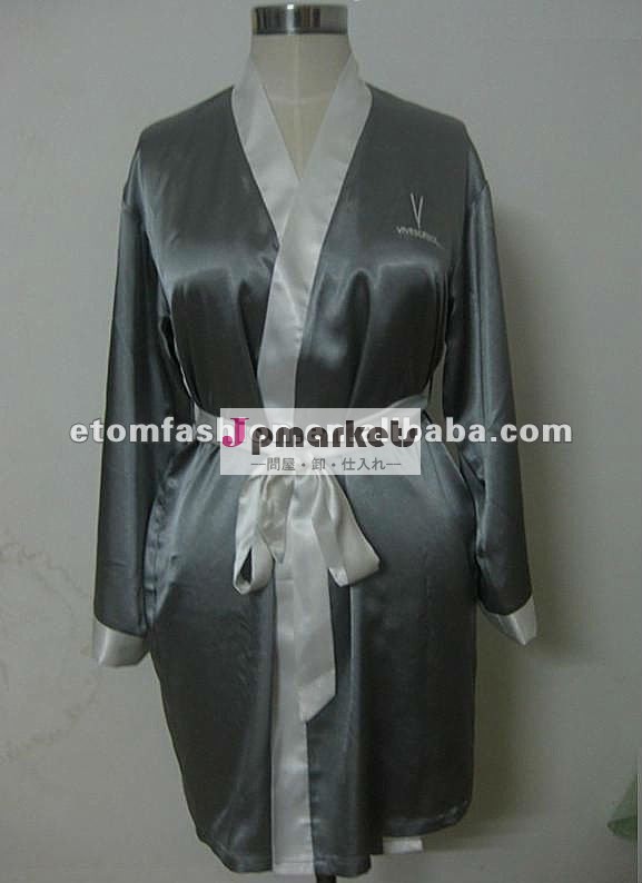 女性絹のサテンの柔らかい着物T20122問屋・仕入れ・卸・卸売り