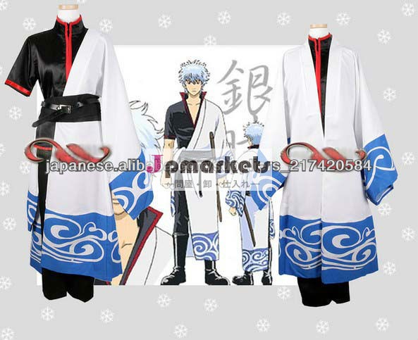 アニメコスチューム 銀魂ぎんたま 坂田銀時風衣装フルセット コスプレ衣装問屋・仕入れ・卸・卸売り
