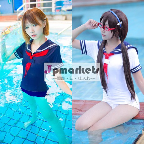 水泳ガールコスチューム セーラー水着コスプレ服問屋・仕入れ・卸・卸売り
