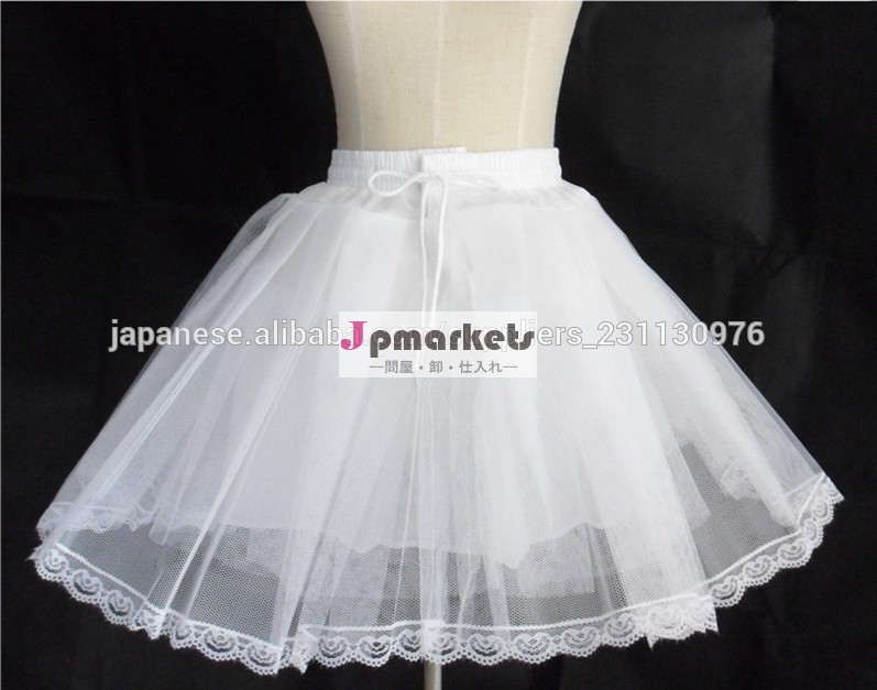 コスチューム用品 メイドコスプレ用レースパ二エ 白 黒問屋・仕入れ・卸・卸売り