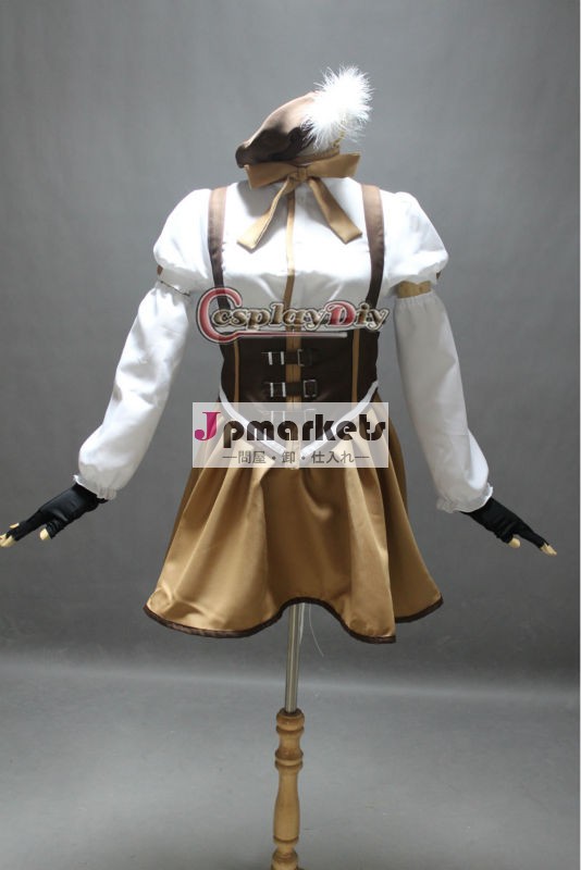 2013人気商品アニメ※ゲーム☆コスプレ衣装♫魔法少女まどか☆マギカ 巴マミ問屋・仕入れ・卸・卸売り