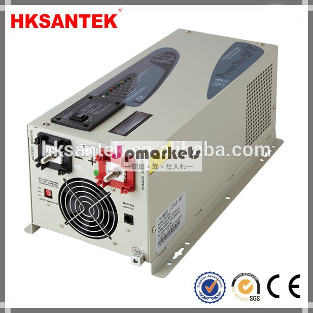 Hksantek1000w~6000w純粋な正弦波力インバーター充電器付きソーラーシステム用問屋・仕入れ・卸・卸売り