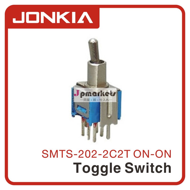 Smts- 202- 2c2t6ピンオンオン3ウェイミニトグルスイッチ3a250vac問屋・仕入れ・卸・卸売り