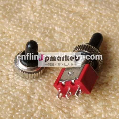 モーメンタリmts-123r( on)/off/( on) ミニ付トグルスイッチ防水ラバーブーツ問屋・仕入れ・卸・卸売り