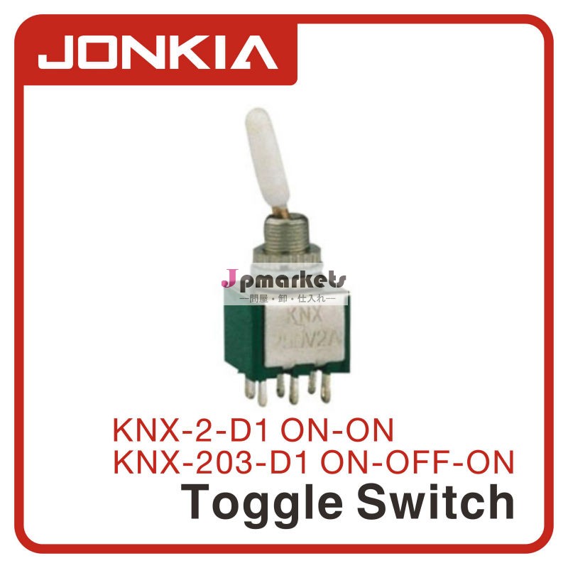 Knx-203-d1on-off-on6ピン3a12v3-wayトグルスイッチ、 トグルスイッチ3a125vac問屋・仕入れ・卸・卸売り