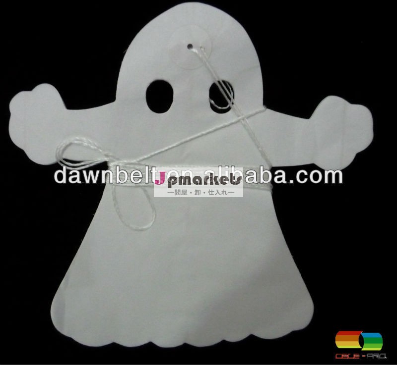 形のハロウィーンの幽霊の紙のバナー問屋・仕入れ・卸・卸売り