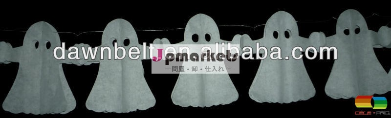 形のハロウィーンの幽霊の紙のバナー問屋・仕入れ・卸・卸売り