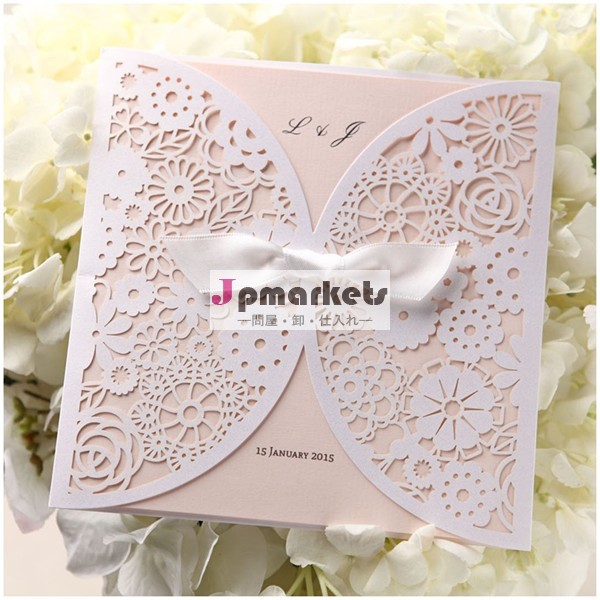 優雅な結婚式の招待状fashineギフト工芸品卸売問屋・仕入れ・卸・卸売り