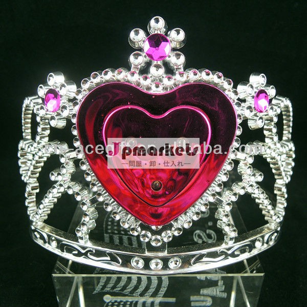バレンタインのためのプラスチック主導の王冠を点滅問屋・仕入れ・卸・卸売り