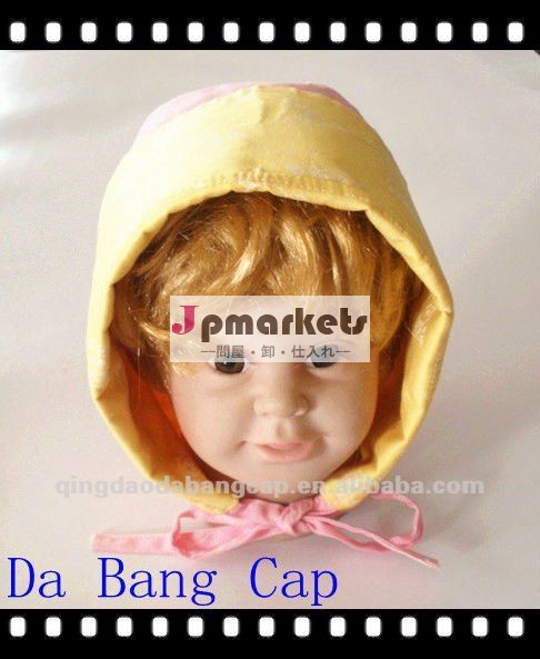 バンダナ綿100％赤ちゃん姫帽子面白い帽子問屋・仕入れ・卸・卸売り