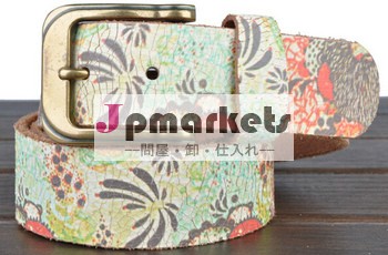 新しいスタイルの印刷卸売我々は良好なパターンベルトファッションベルト工場問屋・仕入れ・卸・卸売り