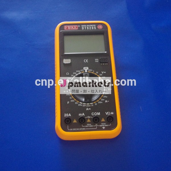デジタルマルチメータを測定することができdt9205acおよびdc電流の電圧検出抵抗キャパシタンスメートル問屋・仕入れ・卸・卸売り
