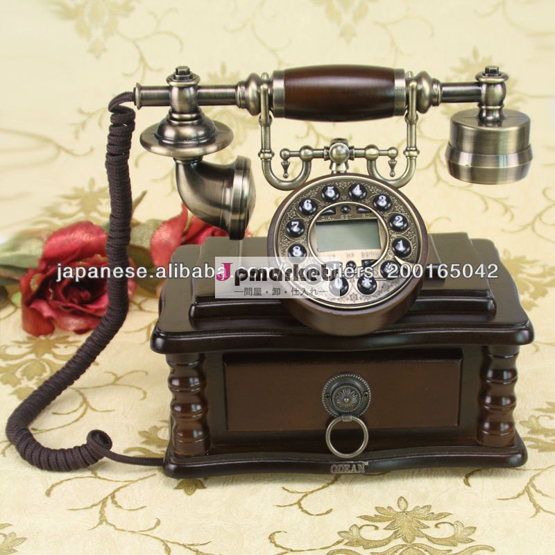 古典的なスタイルのアンティークなデザイン電話機 / アンティークスタイルの固定電話/新しい到着の発信者IDの電話バックライト付き(CY-516)問屋・仕入れ・卸・卸売り