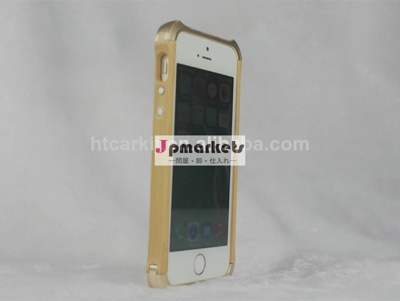 iPhone 5 の新しい製品木材金属携帯電話バンパー問屋・仕入れ・卸・卸売り