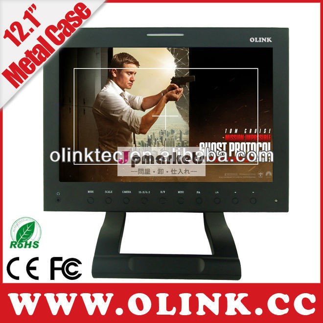 Olink12.1" 放送用hdsdi液晶モニター( fm1219/s)問屋・仕入れ・卸・卸売り