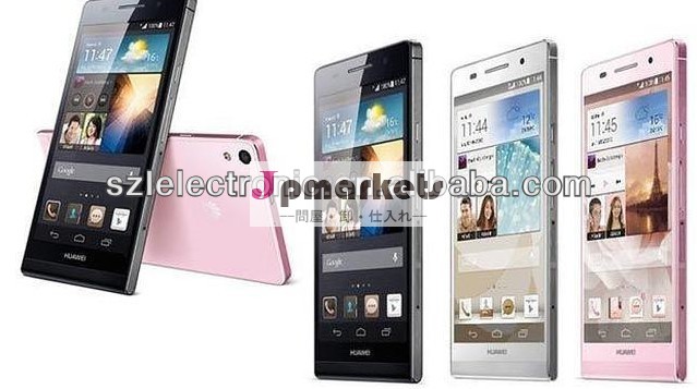 華為p64.7インチクアッドコア2+8gb12mpメモリカメラhdips画面p6華為アセンドアンドロイド携帯電話問屋・仕入れ・卸・卸売り