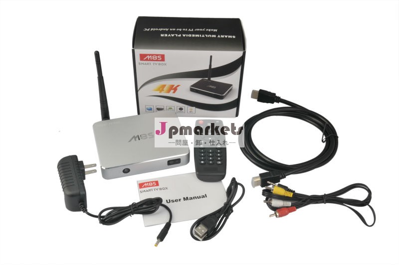 クアッドコアm8srk31881.64.4ghzのアンドロイドスマートtvボックス2g/16g4.0とブルートゥース無線lanで構築された2.0mpリモコン付きカメラ問屋・仕入れ・卸・卸売り