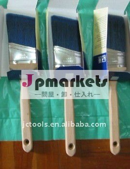 青い先を細くされたフィラメント薄くおよび長いハンドルペインターのブラシが付いている高品質の角度のステンレス鋼問屋・仕入れ・卸・卸売り