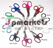 プラスチック製のハンドル普遍的なはさみ、 包帯のはさみマルチな色問屋・仕入れ・卸・卸売り