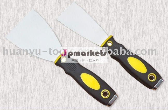 ミラーはゴム製ハンドルのパテナイフのスクレーパーを磨いた問屋・仕入れ・卸・卸売り