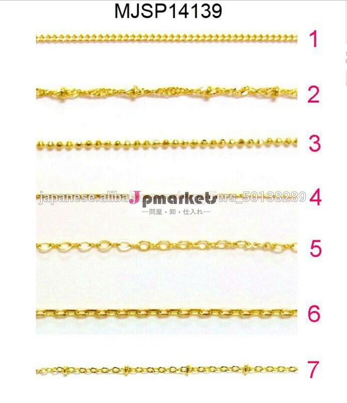 [銅100%]ゴールドチェーン問屋・仕入れ・卸・卸売り