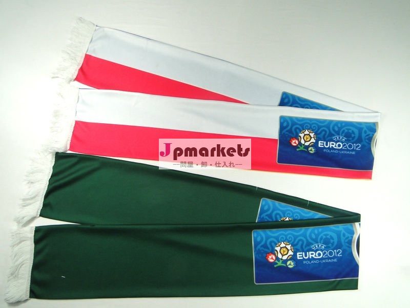 2012eurocupサッカーフットボールスカーフ問屋・仕入れ・卸・卸売り