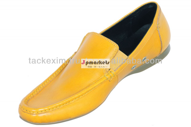 黄色の色lofar革の靴問屋・仕入れ・卸・卸売り