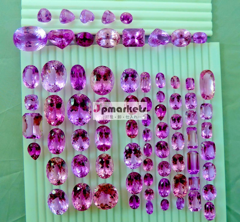 (IGC)AAAA Top Pink Loose Kunzite Gemstones Of Afghanistan問屋・仕入れ・卸・卸売り