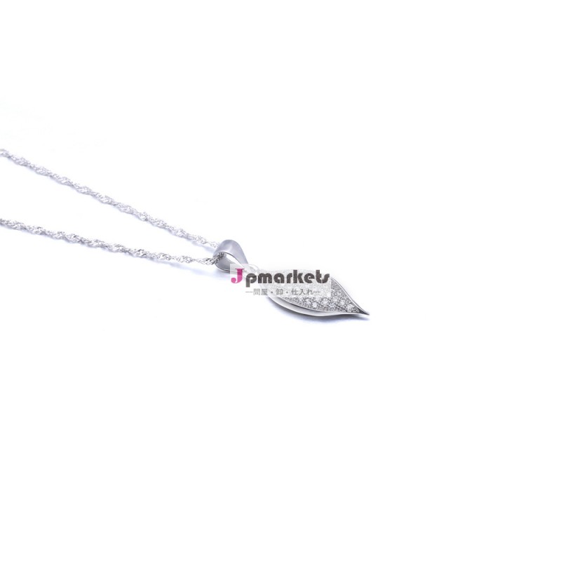 2014 wholesale 925シルパージルコニアペンダントロジウムメッキアクセサリージュエリー問屋・仕入れ・卸・卸売り