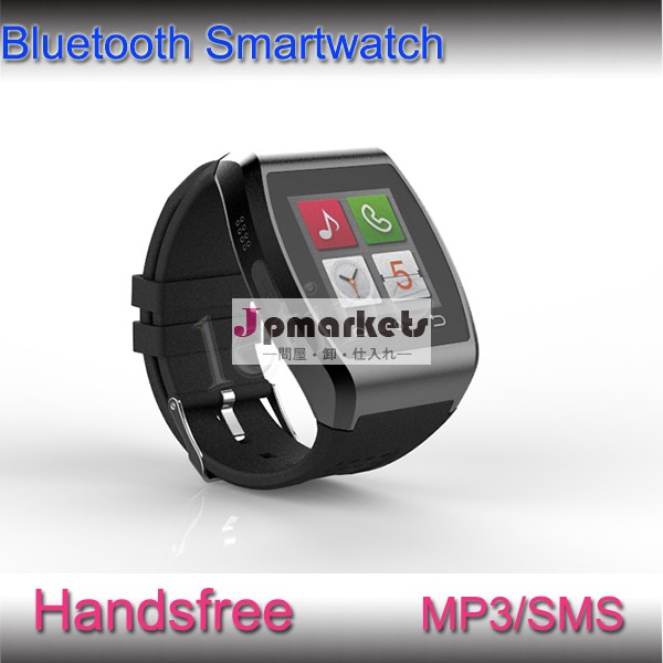 高品質のタッチスクリーン防水watchphone発信者idを持つブルートゥース腕時計手首の時計メーカー中国で問屋・仕入れ・卸・卸売り