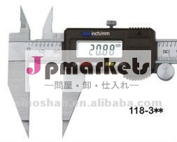 118-305 0-75mm/0-3 "大きいLCDの新型先の尖顎のデジタルカリパスゲージ問屋・仕入れ・卸・卸売り