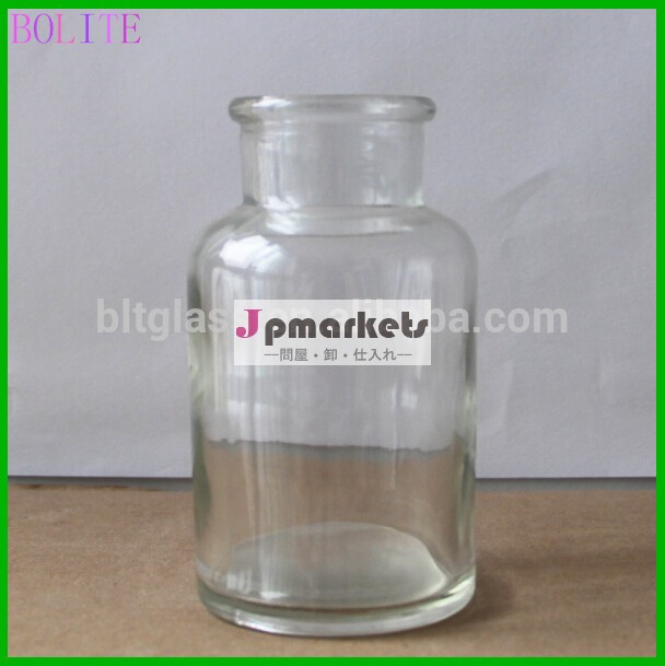 明確な広口30ml-1000ml製薬ガラス瓶ガラスふたが付いている問屋・仕入れ・卸・卸売り