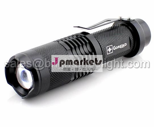 ミニズームアルミクリーxmlt6led懐中電灯問屋・仕入れ・卸・卸売り
