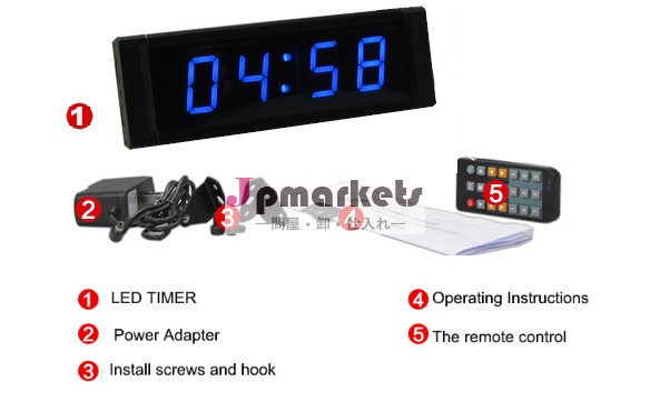 aliexpressのインチ41日付時刻桁ledデジタルストップウォッチ問屋・仕入れ・卸・卸売り