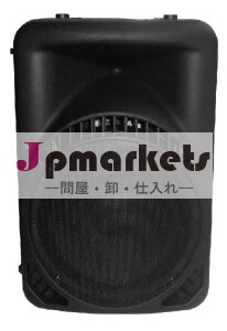モダンなデザイン15インチjblスピーカーボックスポータブルdj車輪とハンドル付き問屋・仕入れ・卸・卸売り