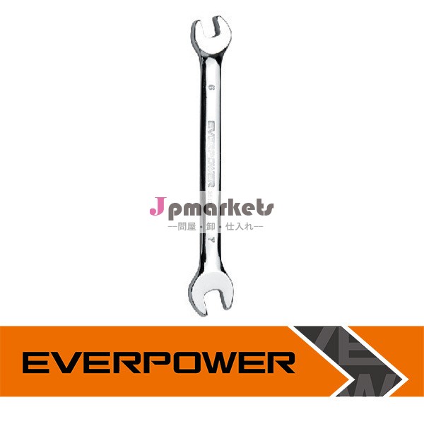 6*7mm1/4''*5/16'' ダブルエンドレンチ、 クロームメッキダブルエンド曲がったリングスパナ、 使用するツール熱い販売問屋・仕入れ・卸・卸売り